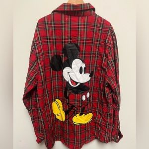 Disney’s Mickey Mouse Flannel Shirt size M by Cakeworthy exceptional quality